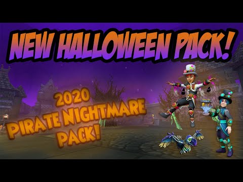 Wizard101| *UPDATED* Pirate Nightmare Pack Opening!