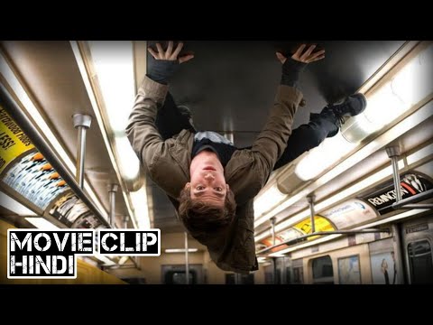 Spider-Man Subway Fight Scene - The Amazing Spider-Man (2012) Movie Clip Hindi