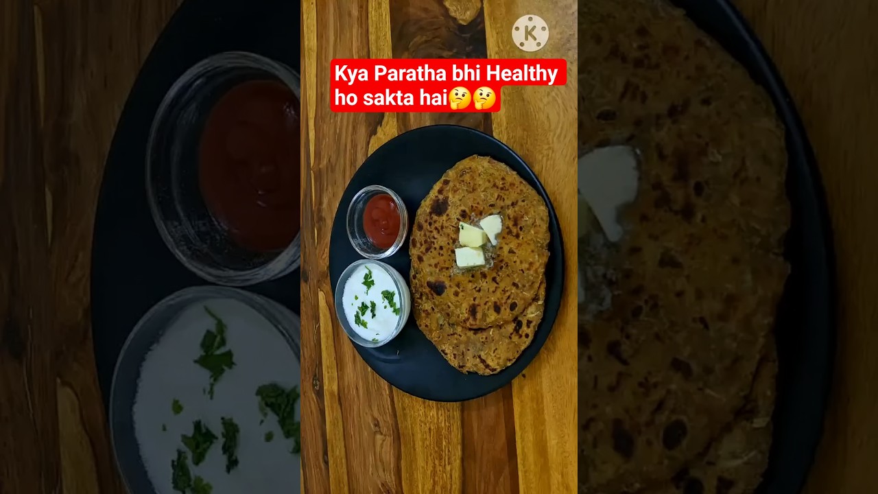 Healthy Paratha 🤗 #shorts #viral #Lauki Ka Paratha