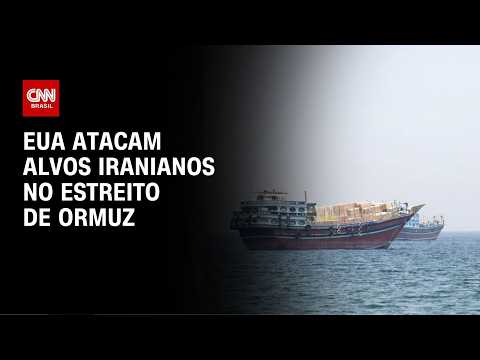 EUA x Irã: Estados Unidos atacam alvos iranianos no Estreito de Ormuz | HORA H