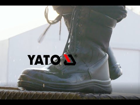 Черевики робочі високі YATO SERIA GORA S3 з поліуретан. підошвою, розм. 47 [5]