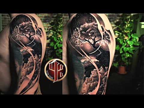 Forest Arm Tattoo by Pattos Keppos Tattoo Studio | Wien