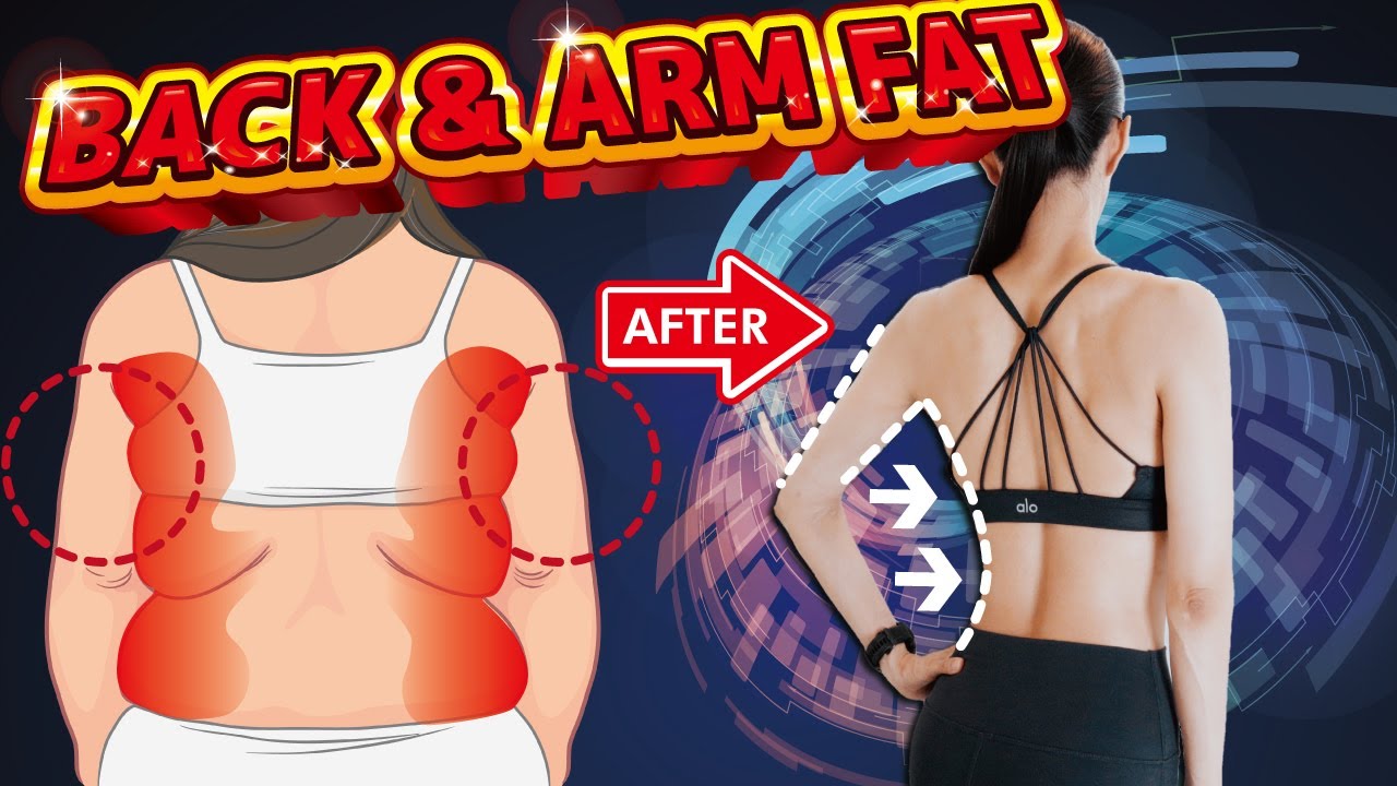 How to Get Rid of Back and Arm Fat | STANDING Workout❗ Beginner Friendly