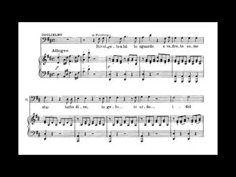 Rivolgete a lui lo sguardo | Dietrich Fischer-Dieskau | W.A Mozart