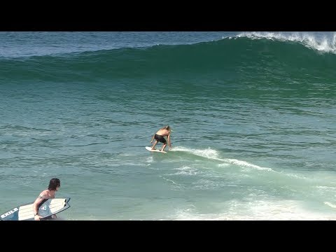 PRO skimboarders CHARGE pumping shorebreak and pull off IMPOSSIBLE rides !!!