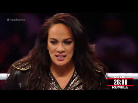 Sasha Banks vs. Nia Jax: Royal Rumble, Jan. 29, 2017