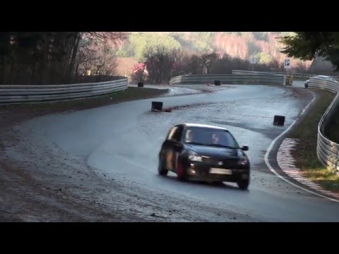 Lipowska Anna - Renault Clio Sport - "SuperBarbórka 2015" Tor Kielce 05-12-2015