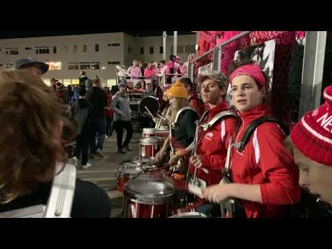 MSHS Pep Band - Drumline (part 3) - 10-11-19