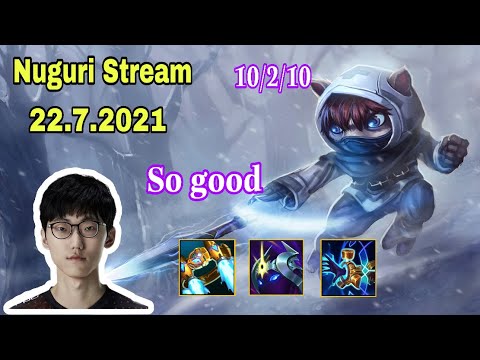 FPX Nuguri Stream So good Kennen vs Irelia in Kr Challenger nuguri 直播 생방송