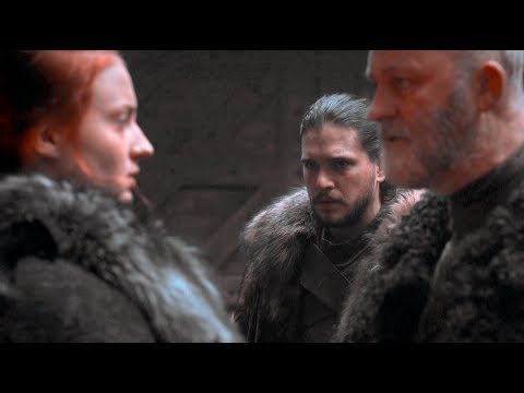 Sansa & Jon meet with Lord Glover | Game of Thrones: 6x07 | HD 1080p