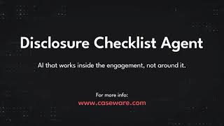 Caseware ile Açıklama Kontrol Listesi (Disclosure Checklist) Süreçlerini Hızland