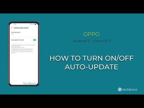 How to Turn On/Off Auto-update - Oppo [Android 11 - ColorOS 11]
