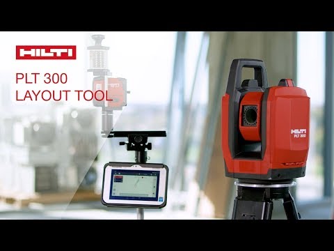 OVERVIEW of Hilti's PLT 300 construction layout tool