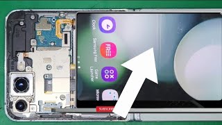 Samsung galaxy flip 5 screen replacement || screen damage || how to open || how to replace screen