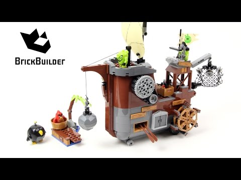 Vidéo LEGO Angry Birds 75825 : Le bateau pirate du cochon