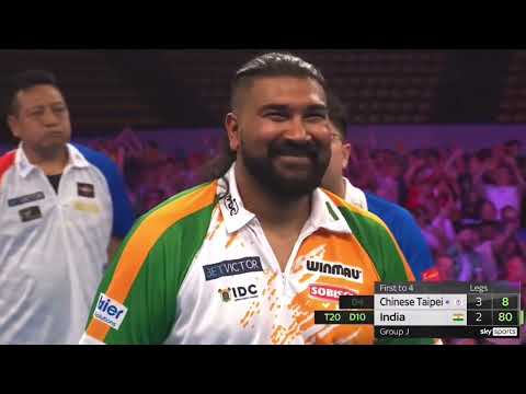 PDC Darts - Chinese Taipei vs India (Double Trouble)