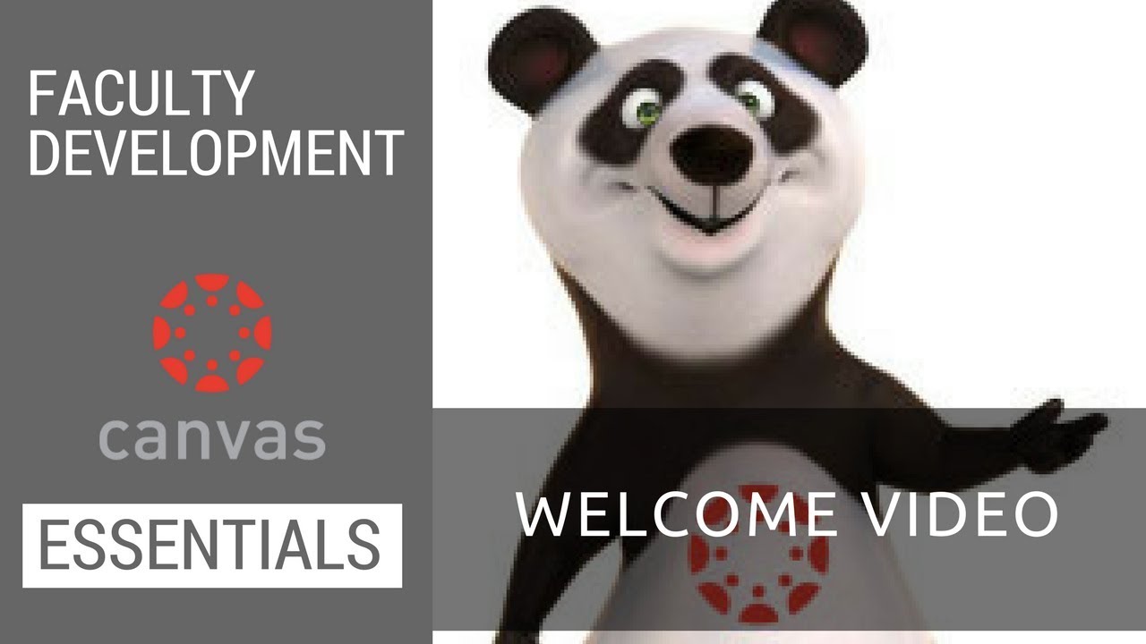 Canvas Essentials Welcome Video