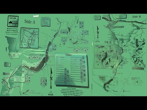 Safari West Vol 4 VHS - 25 Superb Fishing Lakes Highway 5A Between Merritt and Kamloops BC