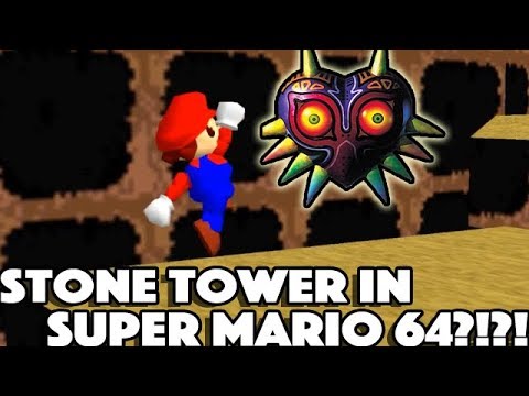 Stone Tower In Super Mario 64?!?!
