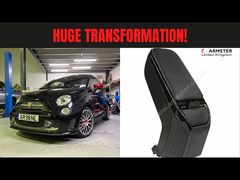 ARMSTER aftermarket armrest INSTALL - Fiat/Abarth 500