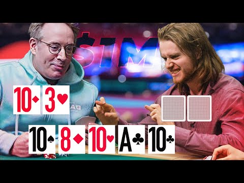 $1,000,000 on the LINE in Main Event MILLIONS Europe | Final Table Highlights