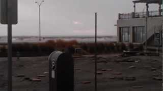 preview picture of video 'Asbury park Nj jersey morning post sandy hurricane'