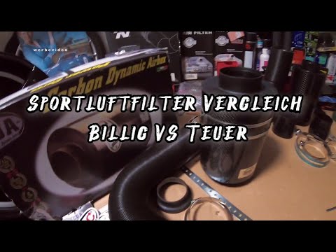 BMC Carbon Airbox Intake Sport Air Filter VS Low Budget Intake