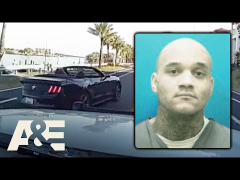 Florida Man Attempts MULTIPLE Carjackings While Fleeing Cops | Fugitives Caught on Tape | A&E