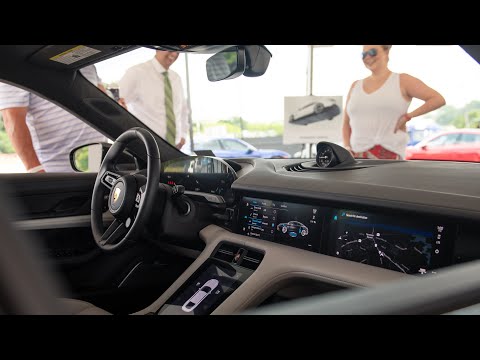 Porsche Taycan Test Drive Event at Porsche of The Main Line