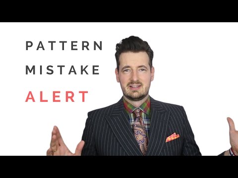 How to Match Patterns? Patterns Mistake Alert. Wearing Multiple Patterns for Men. Pattern Tutorial Video