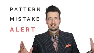 How to Match Patterns? Patterns Mistake Alert. Wearing Multiple Patterns for Men. Pattern Tutorial