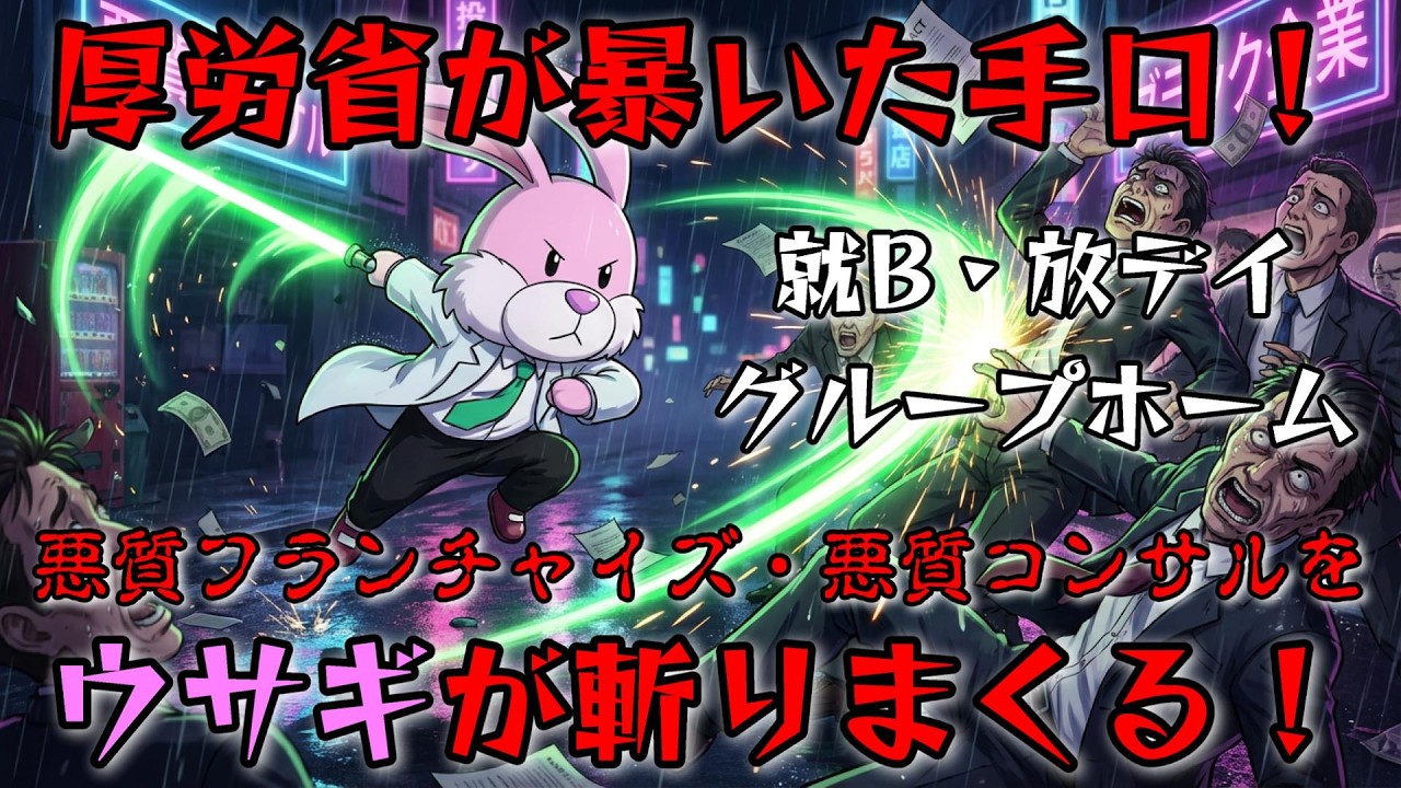 【衝撃】甘い言葉で勧誘する悪徳フランチャイズから障がい福祉サービスを守れ！！