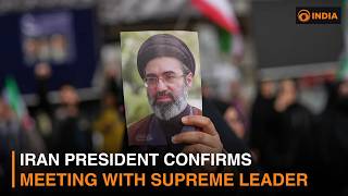 Iran president confirms meeting with supreme leader