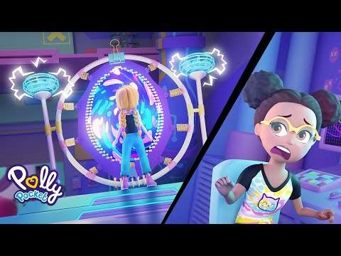 Polly Pocket Adventure Studios |Polly Goes Back in Time to Redeem Herself | Ep. 6 | FULL EPISODE
