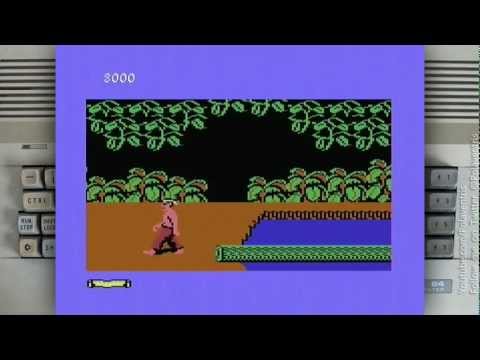 Fist II on a Commodore 64