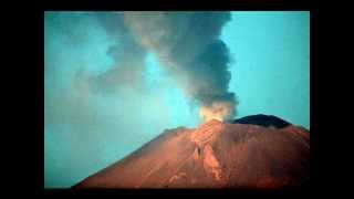 preview picture of video 'Peligrosa Erupcion del Volcán Popocatépetl,  abril 21 2012'