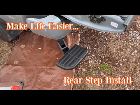 Nissan Frontier Rear Step Install