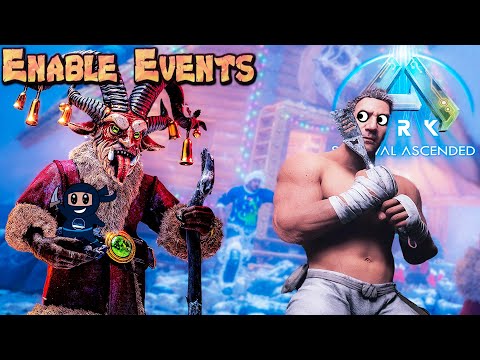 How to Enable events on Single player & Server in Ark Survival Ascended