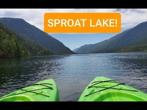 Kayaking on Beautiful Sproat Lake in Port Alberni