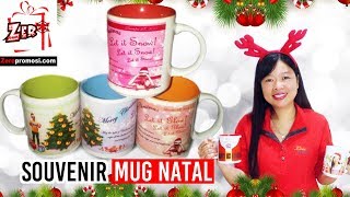 Souvenir Mug Natal - Mug Christmas Review by zeropromosi.com