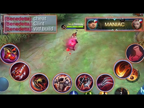 CLINT NEW RED BUILD IS HERE! | CLINT LIFESTEAL HACK?! | MUST WATCH✓ | MLBB