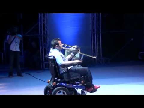 Vincenzo Deluci in solo con slide trumpet e live electronics