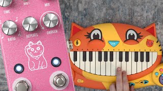 Video thumbnail for I ran a cat keyboard through a JHS Lucky Cat by Emily Hopkins