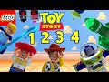 TOY STORY SERIES IN 7 MINUTES Lego Stopmotion Animation