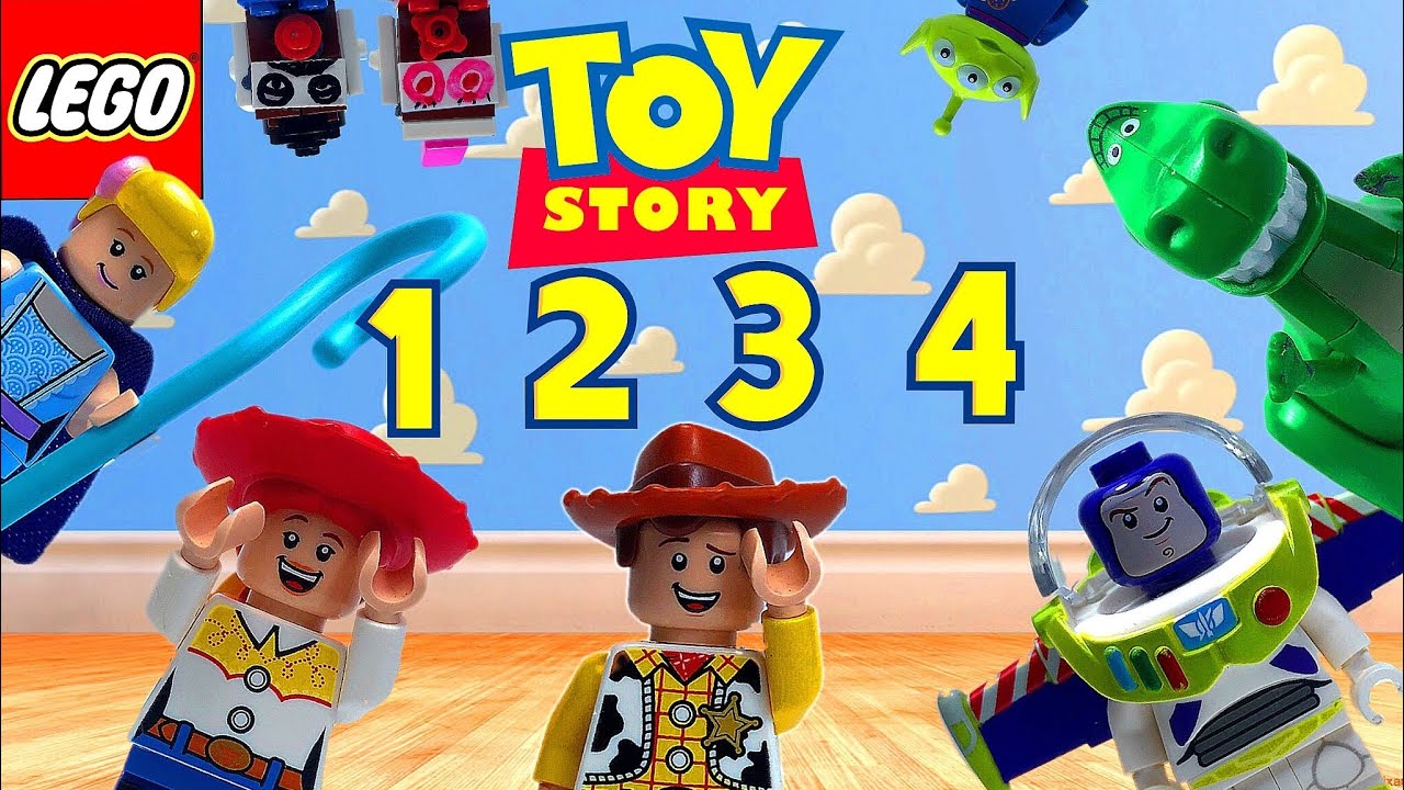 TOY STORY SERIES IN 7 MINUTES [Lego Stopmotion Animation]
