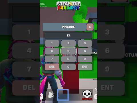 SECRET CODES HALLOWEEN EVENT STEAL THE BRAINROT FORTNITE ALL SECRET CODES #fortnite