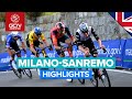 Favourites Go For Glory On The Poggio! | Milano-Sanremo 2023 Highlights