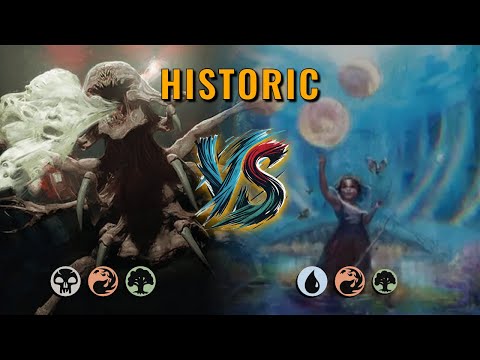 MTG Historic - Jund Midrange by CunicoliGoblin VS Temur Control by Loxodon
