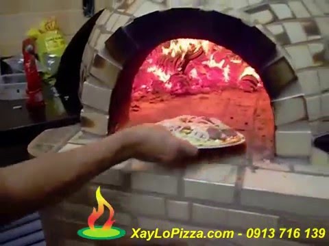 Bán lò nướng pizza bằng gạch nướng củi cho bánh giữ trọn hương vị