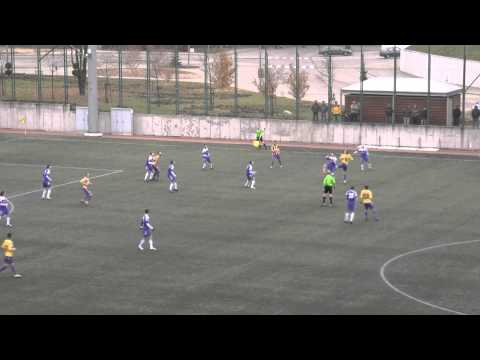 Bałtyk Gdynia - Arka II Gdynia 1-1 /15.11.2014/ skrót meczu